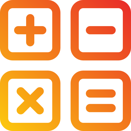 taschenrechner Generic Gradient icon