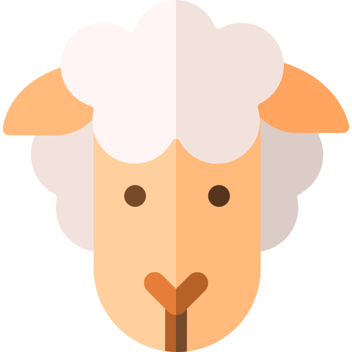 Sheep Basic Rounded Flat icon