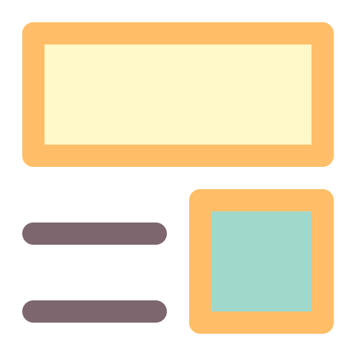 Layouts Generic Outline Color icon