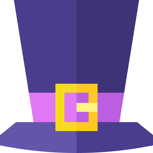 Top hat Basic Straight Flat icon