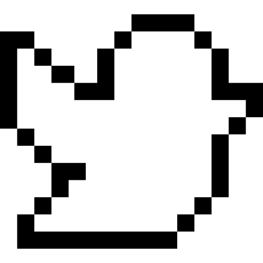 ツイッター Pixel Outline icon