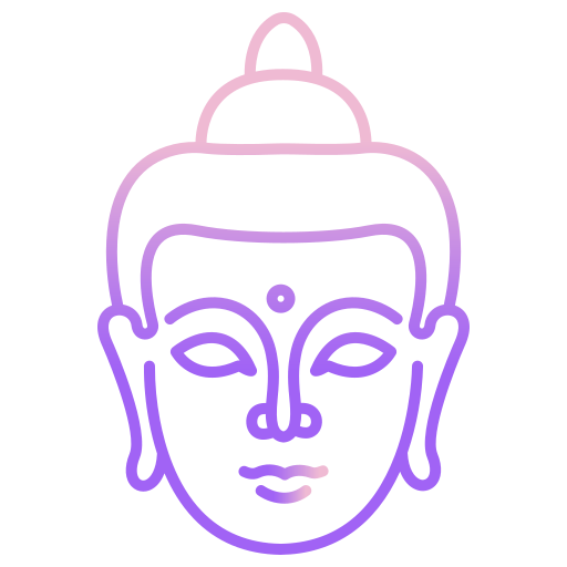 Tian tan buddha Icongeek26 Outline Gradient icon