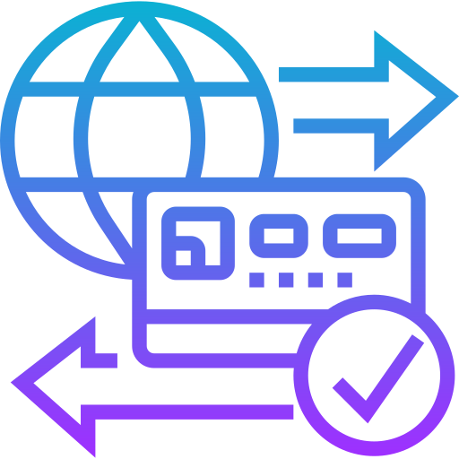 pagamenti Meticulous Gradient icona