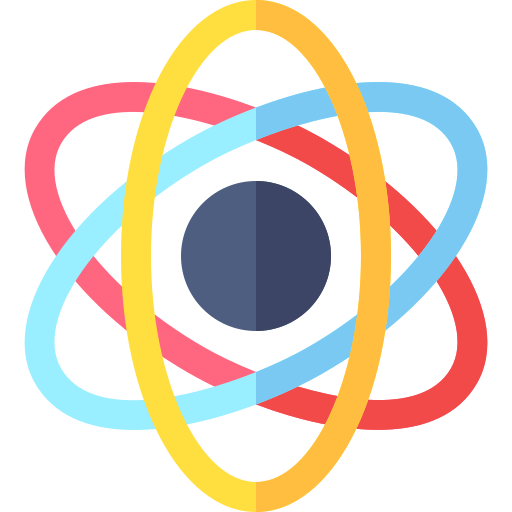 Atom Basic Straight Flat icon