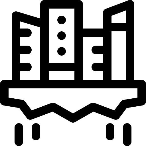 stad Basic Rounded Lineal icoon