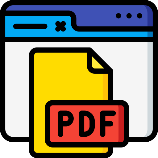 pdf Basic Miscellany Lineal Color icon