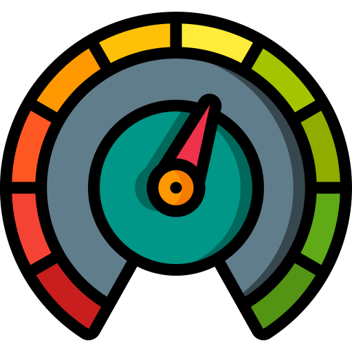 계량기 Basic Miscellany Lineal Color icon