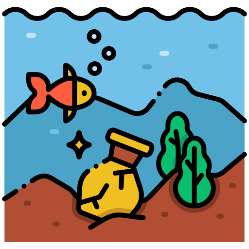 unterwasser Flaticons Lineal Color icon