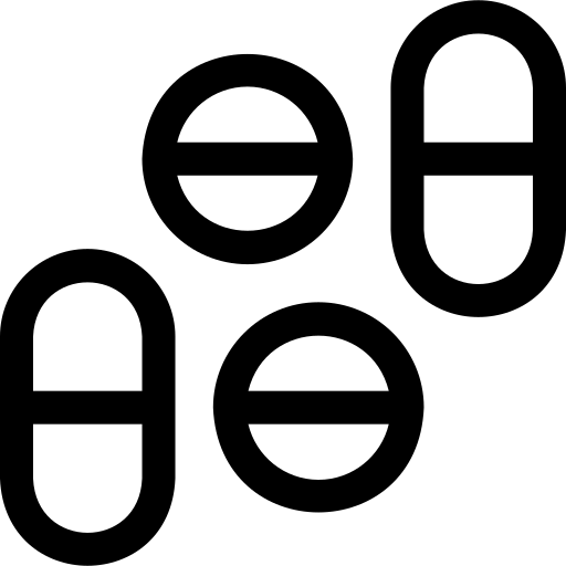 Drug Basic Rounded Lineal icon