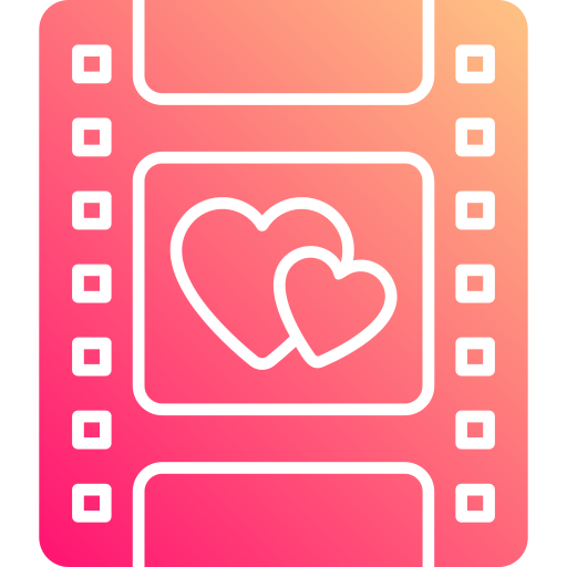 film Generic Flat Gradient icon