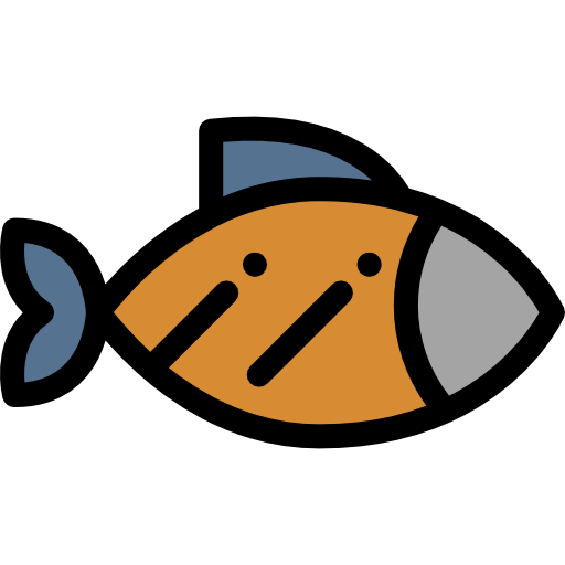 fisch Detailed Rounded Lineal color icon