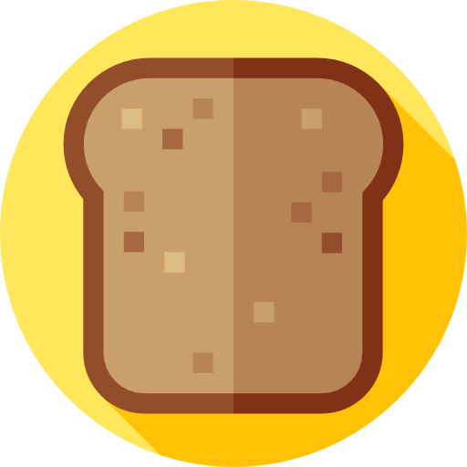 brot Flat Circular Flat icon