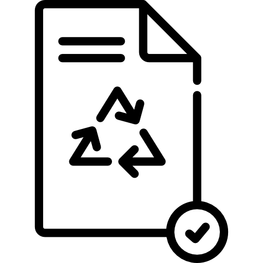 recyclingpapier Special Lineal icon