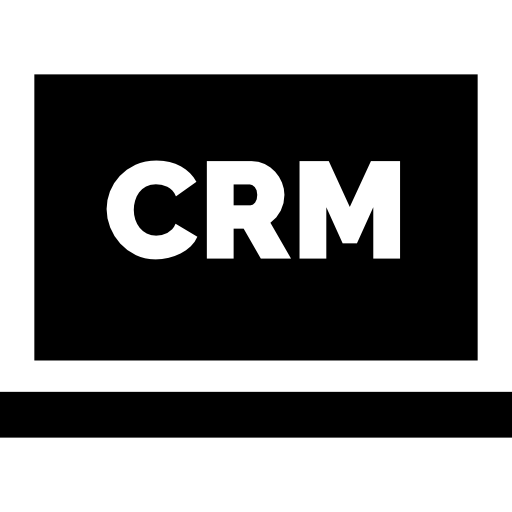 crm Basic Straight Filled Ícone