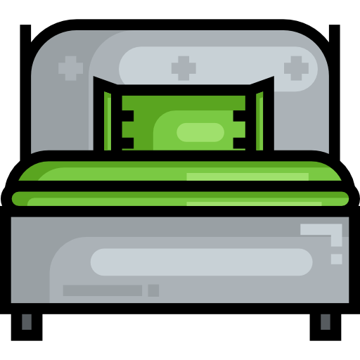 bett Detailed Straight Lineal color icon