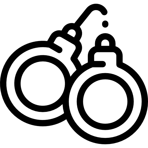 Handcuffs Detailed Rounded Lineal icon