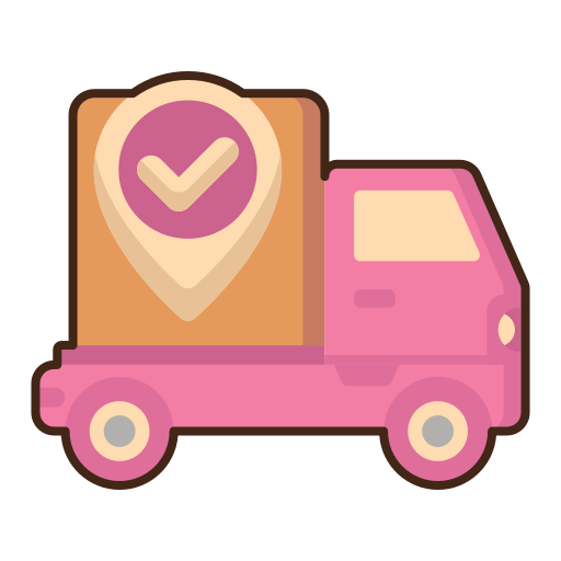 Moving truck Flaticons Lineal Color icon