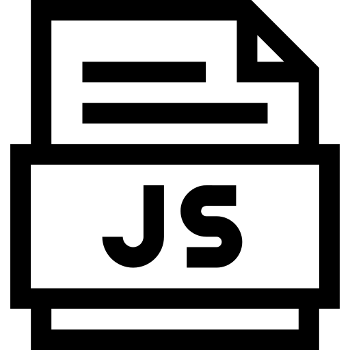 js Basic Straight Lineal icona