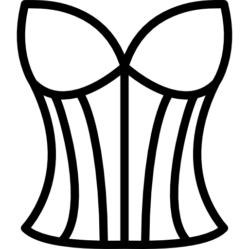 Corset Basic Miscellany Lineal icon