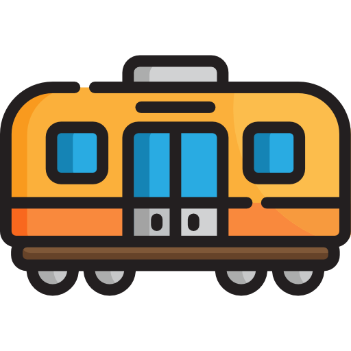 Train Special Lineal color icon