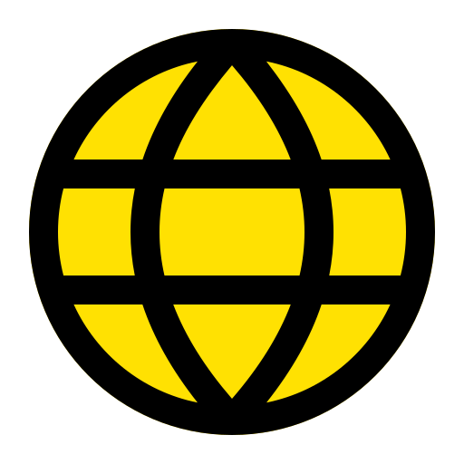 global Generic Outline Color icon