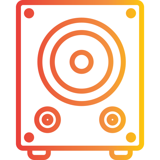 Speaker Generic Gradient icon