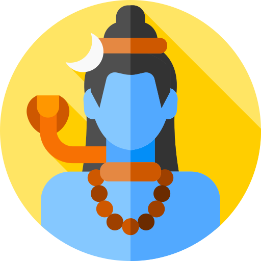 shiva Flat Circular Flat icon