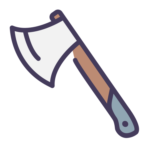 Axe Generic Outline Color icon