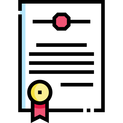 zustimmung Detailed Straight Lineal color icon