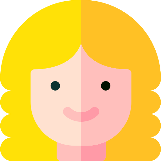 Woman Basic Rounded Flat icon