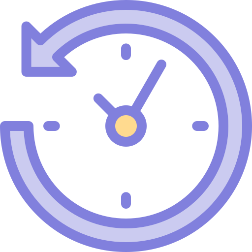 Clock Detailed color Lineal color icon