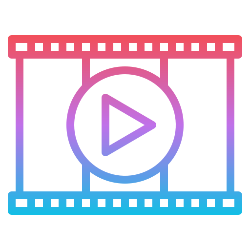 film Iconixar Gradient icon