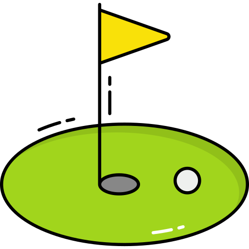 Golf Generic Outline Color icon