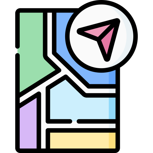 karte Special Lineal color icon