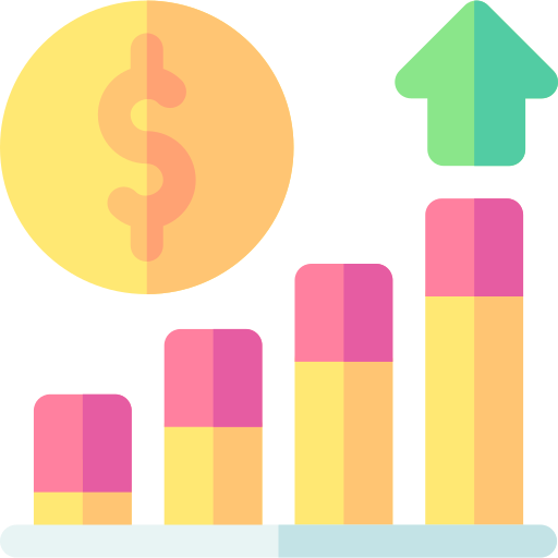 graph Basic Rounded Flat icon