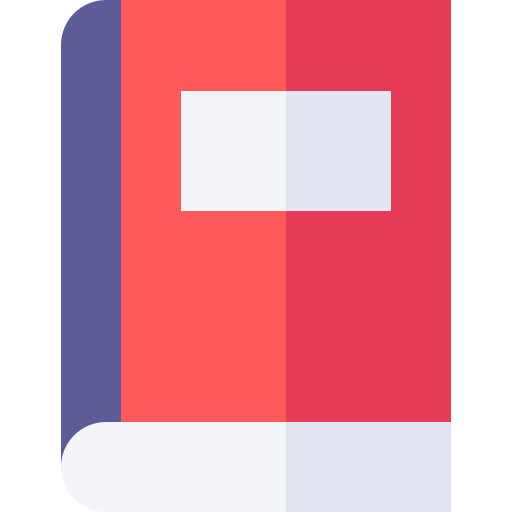 Book Basic Straight Flat icon