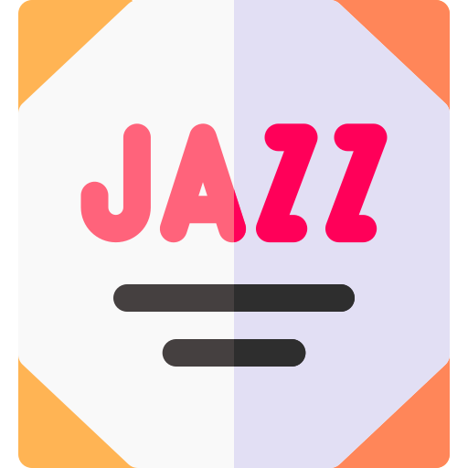 jazz Basic Rounded Flat icon