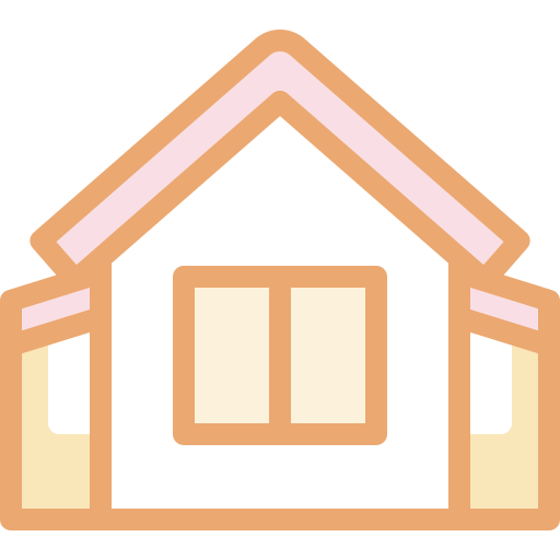 House Detailed color Lineal color icon