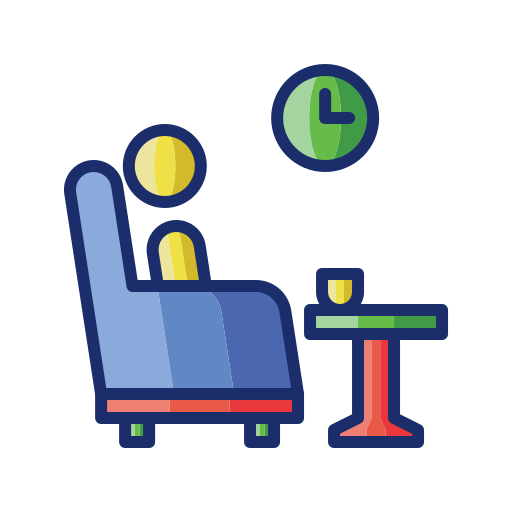 Airport Flaticons Lineal Color icon