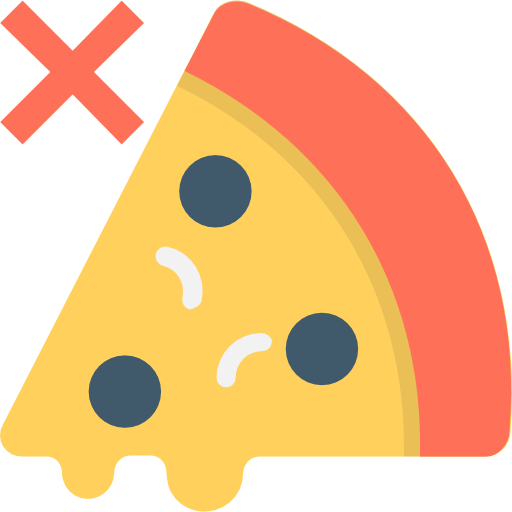 Pizza Flat Color Flat icon