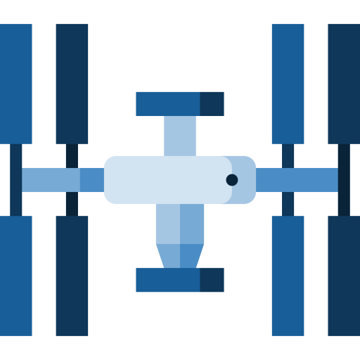 station spatiale Special Flat Icône