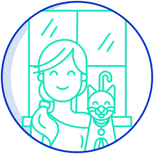 女の子 Icongeek26 Outline Colour icon