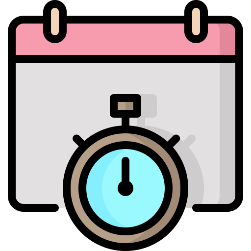 timer bqlqn Lineal Color icon