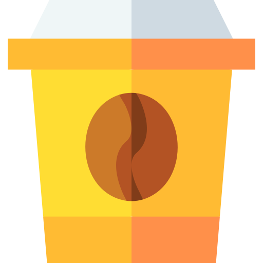 Coffee Basic Straight Flat icon