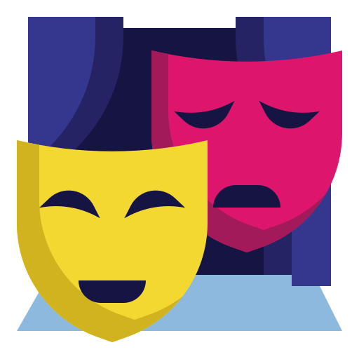 theater PongsakornRed Flat icon