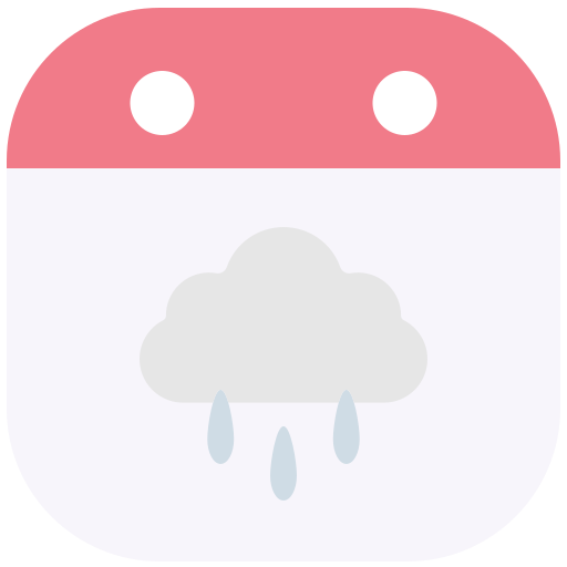 雨 Generic Flat icon