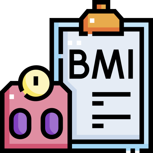 bmi Detailed Straight Lineal color Ícone