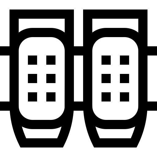 joelheira Basic Straight Lineal Ícone