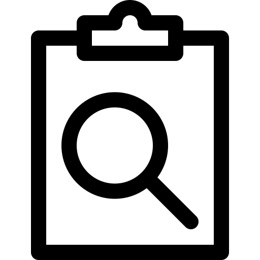 kontrola Basic Rounded Lineal ikona