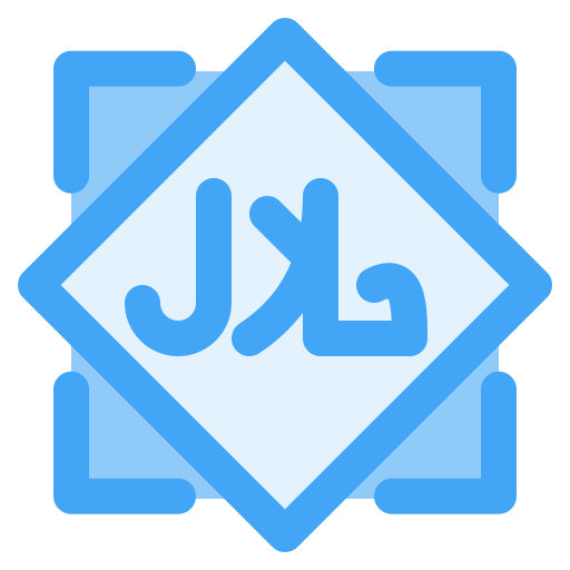 Halal Generic Blue icon